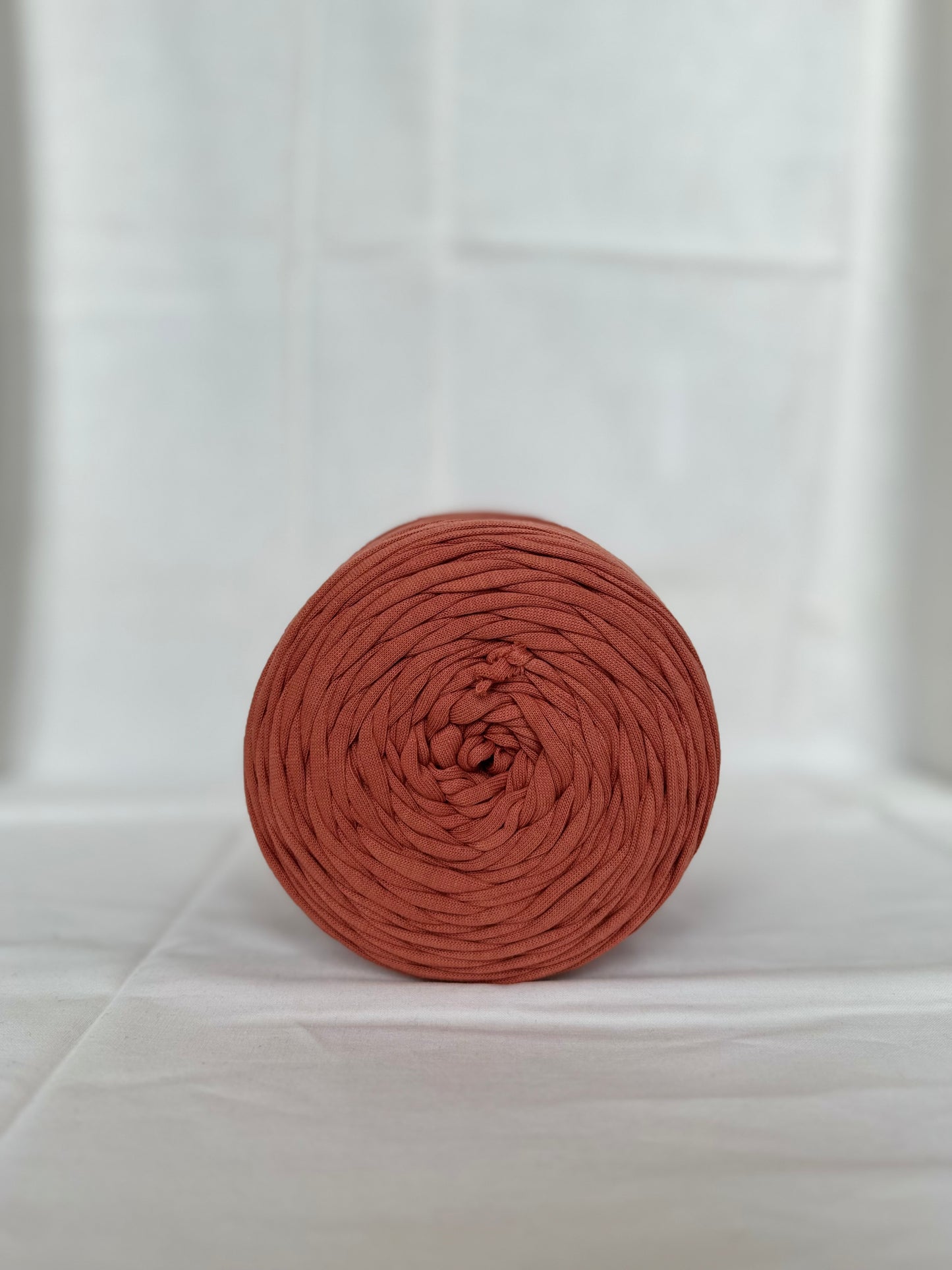 T-shirt Yarn Orange Cuivre
