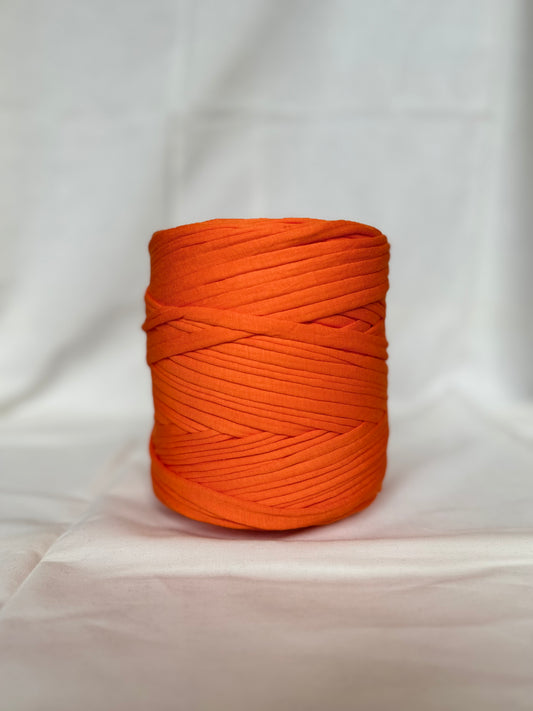 T-shirt Yarn Orange Citrouille