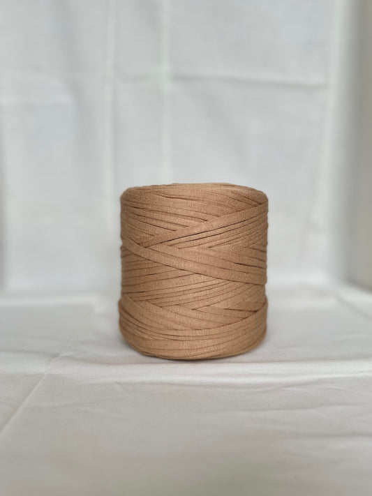 T-shirt Yarn Noisette
