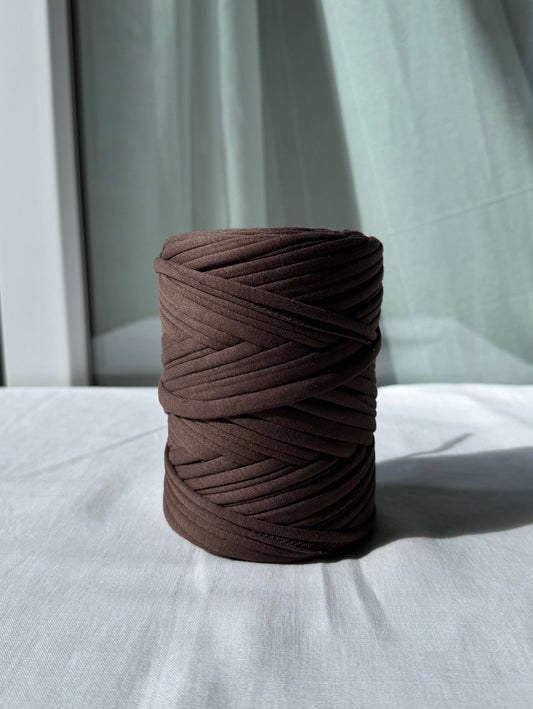 T-shirt Yarn Chocolat