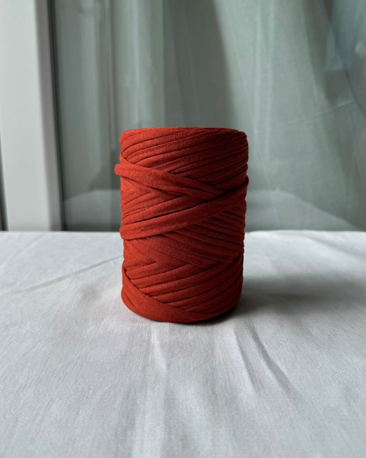 T-shirt Yarn Terracotta