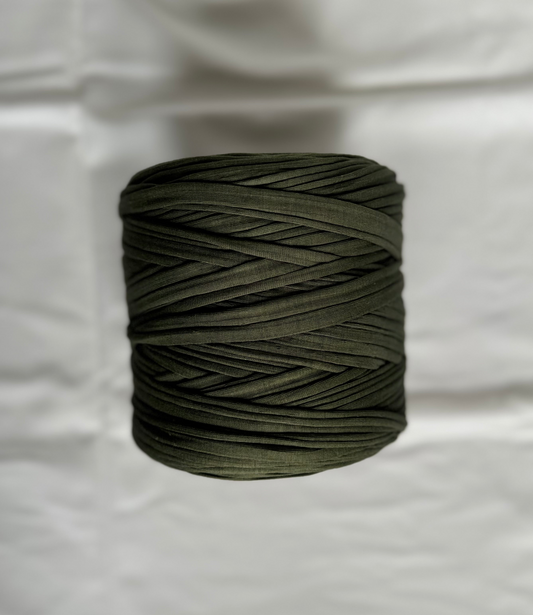 T-shirt Yarn Vert Kaki