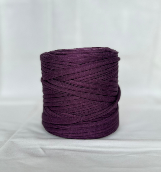 T-shirt Yarn Violet Raisin
