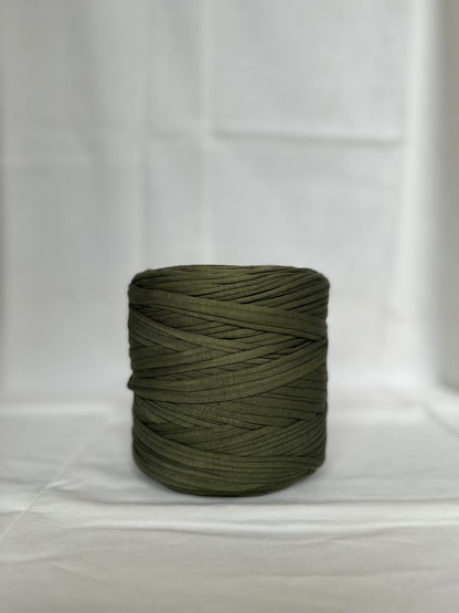 T-shirt Yarn Vert Kaki