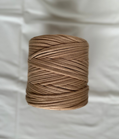 T-shirt Yarn Noisette