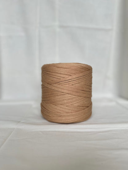 T-shirt Yarn Noisette