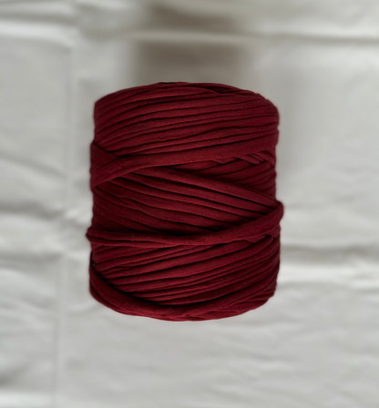 T-shirt Yarn Rouge Bordeaux