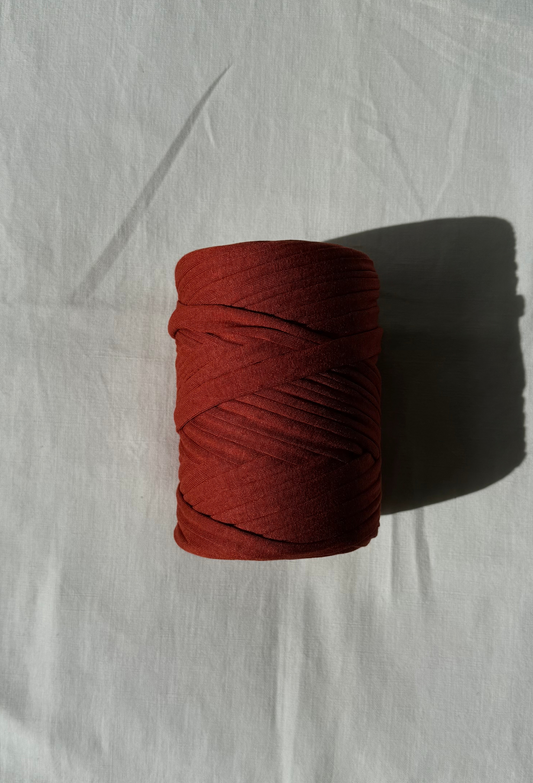 T-shirt Yarn Terracotta